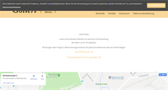 Desktop Screenshot of gaestezimmer-goettert.de
