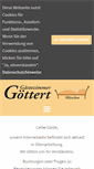 Mobile Screenshot of gaestezimmer-goettert.de